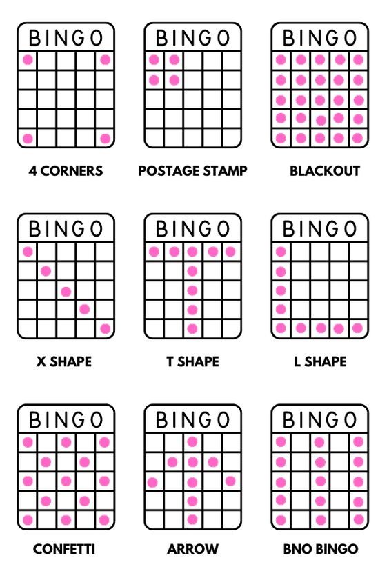 Bingo Patterns Basic