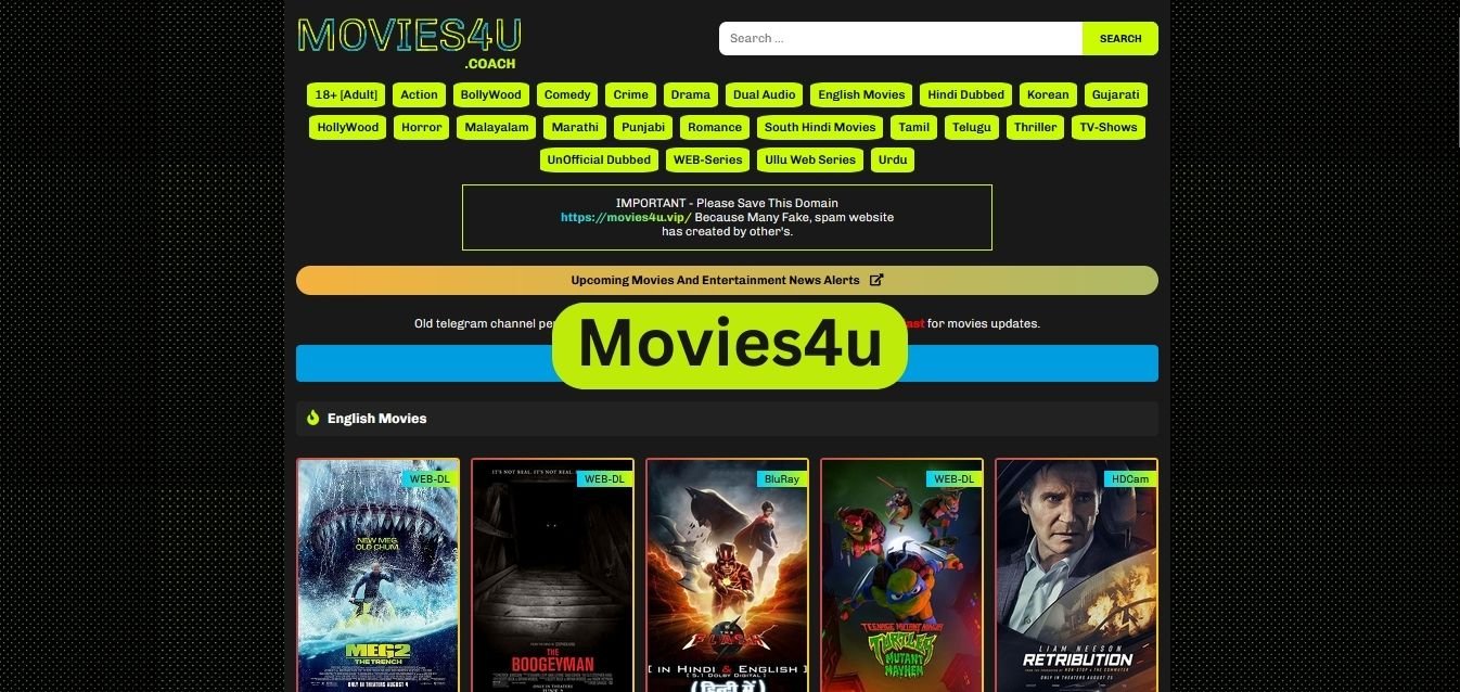 Movies 4U Hollywood Hindi Dubbed